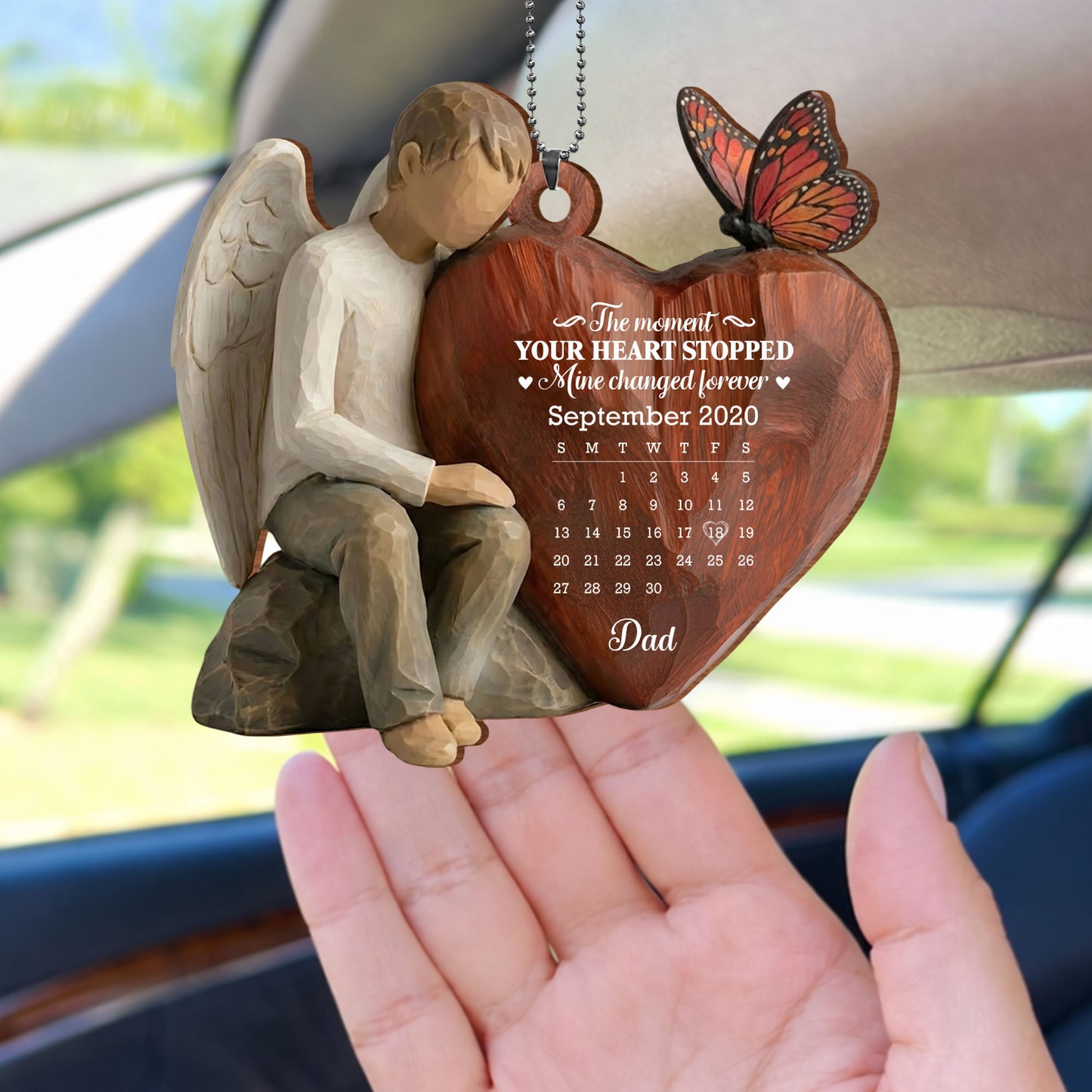 The Moment Your Heart Stopped, Angel And Cardinal Heart Calendar