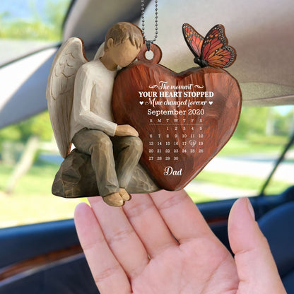 The Moment Your Heart Stopped, Angel And Cardinal Heart Calendar