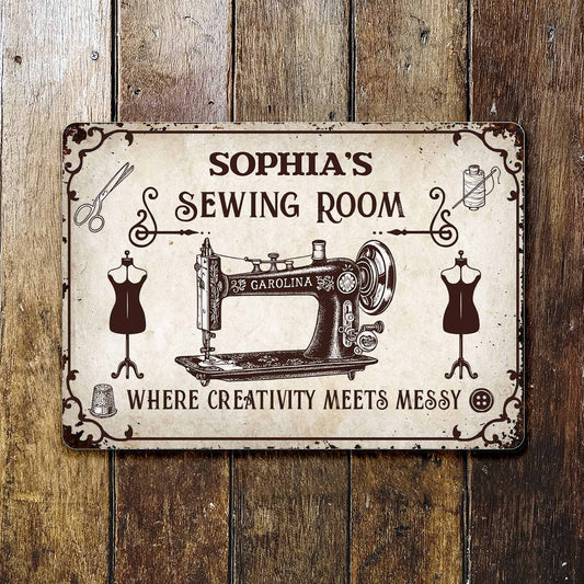 Where Creativity Meets Messy, Sewing Room Essentials