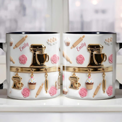 For Those Who Delight In Baking, Mixer, Cupcake, Whisk