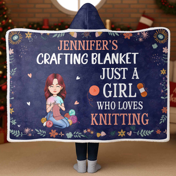 Just A Girl Who Loves Knitting