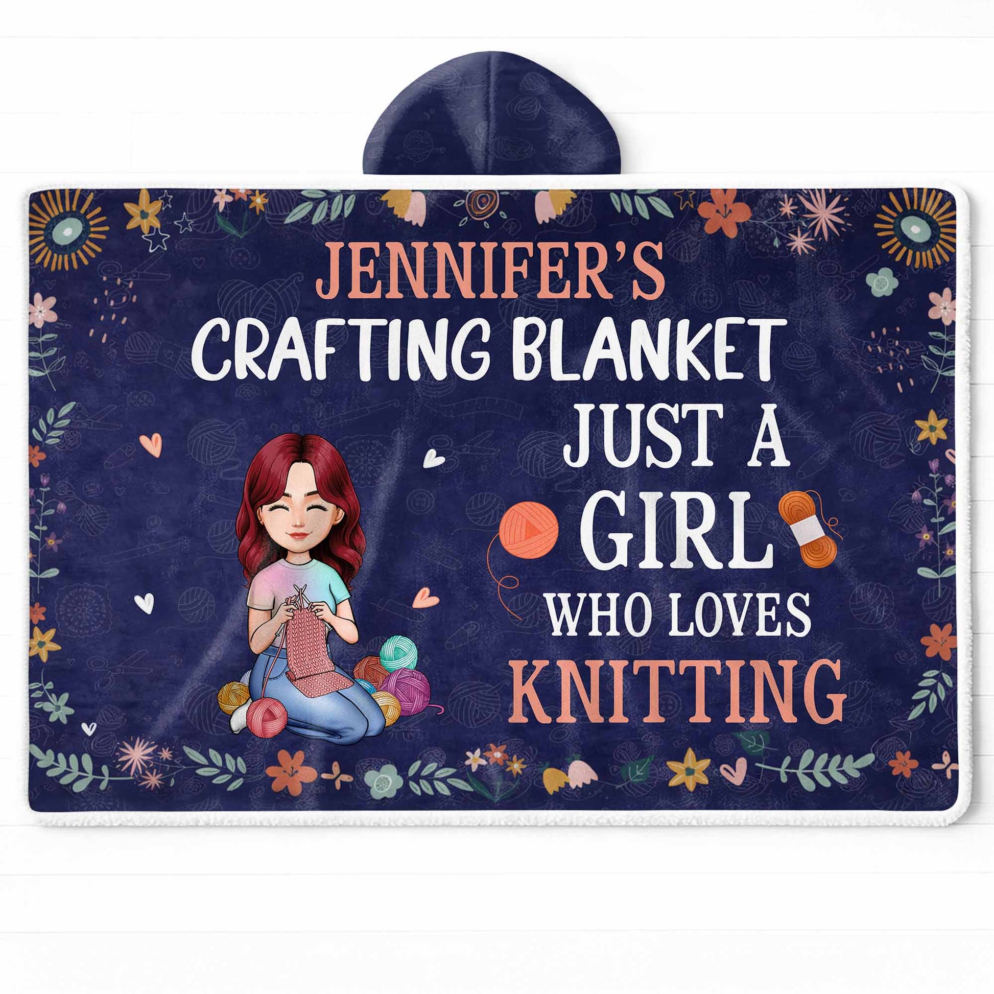 Just A Girl Who Loves Knitting