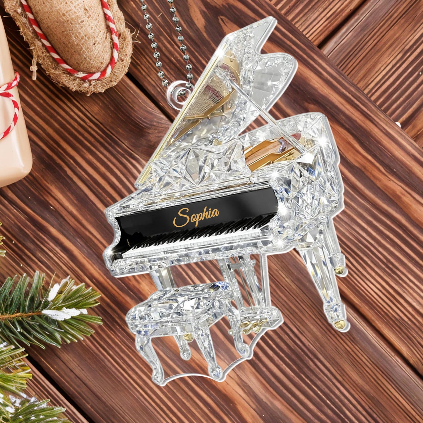 Celebrate Your Love For Music With This Personalized Piano