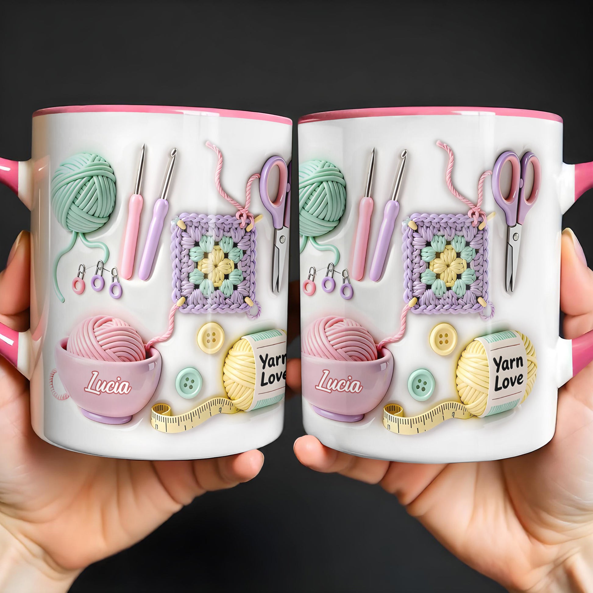 Celebrate Your Yarn Love With Yarn Balls And Crochet Hooks