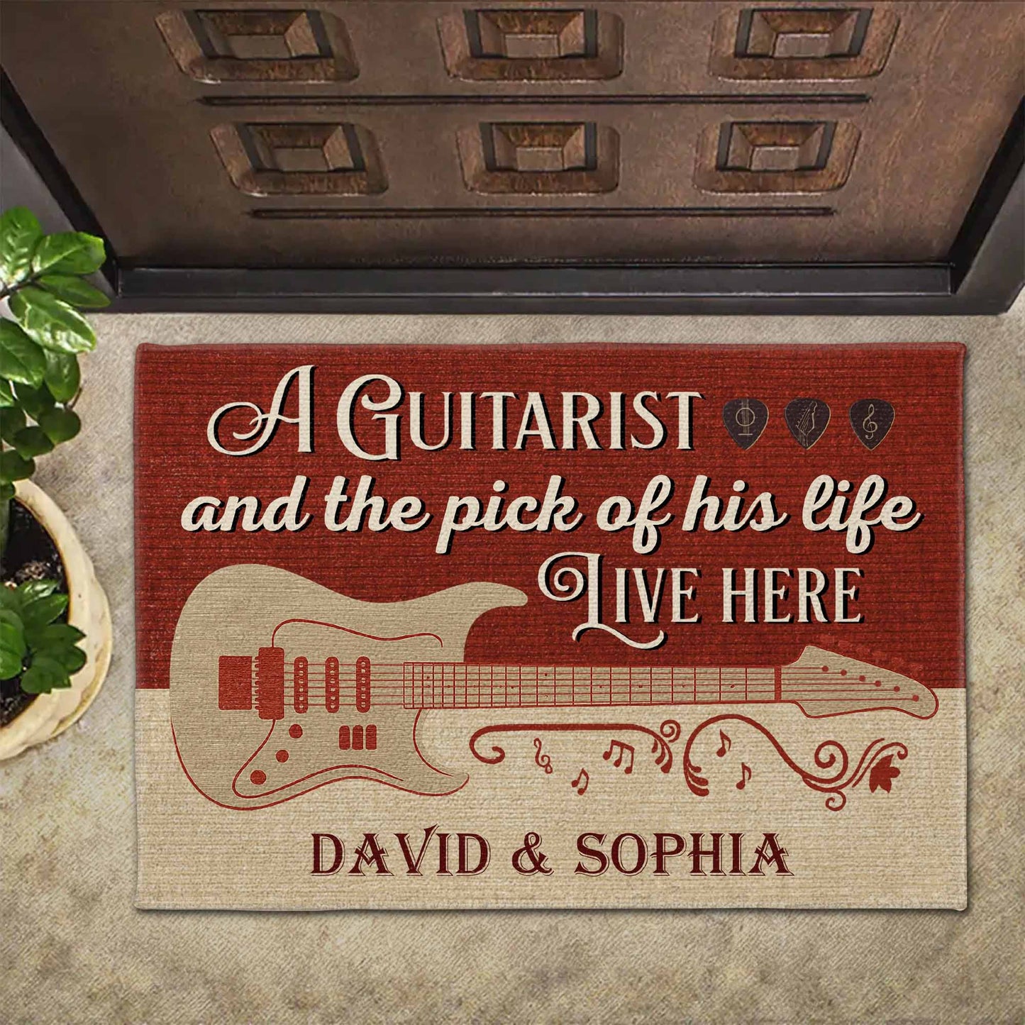 A Guitarist And The Pick Of His Life, Guitar Design