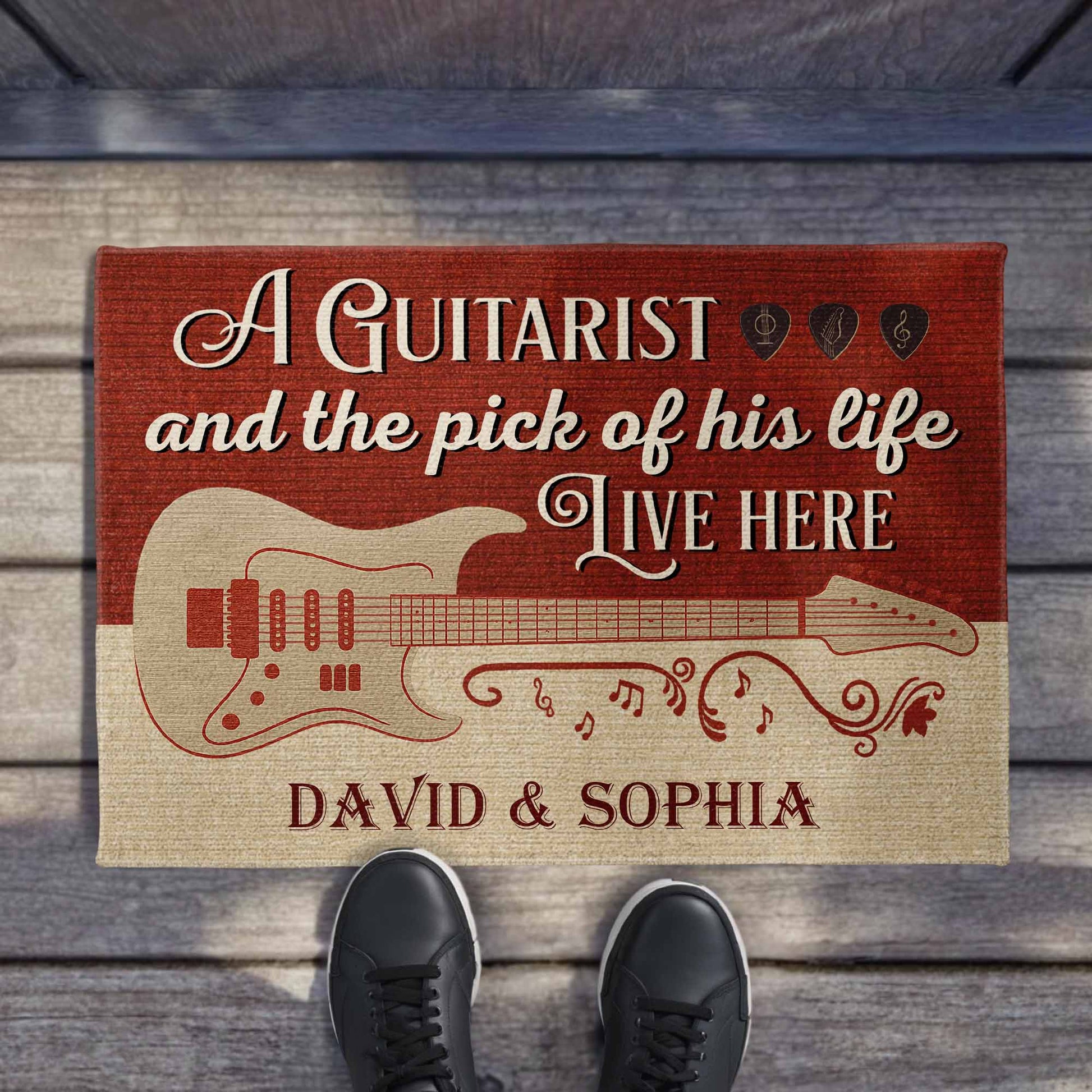 A Guitarist And The Pick Of His Life, Guitar Design