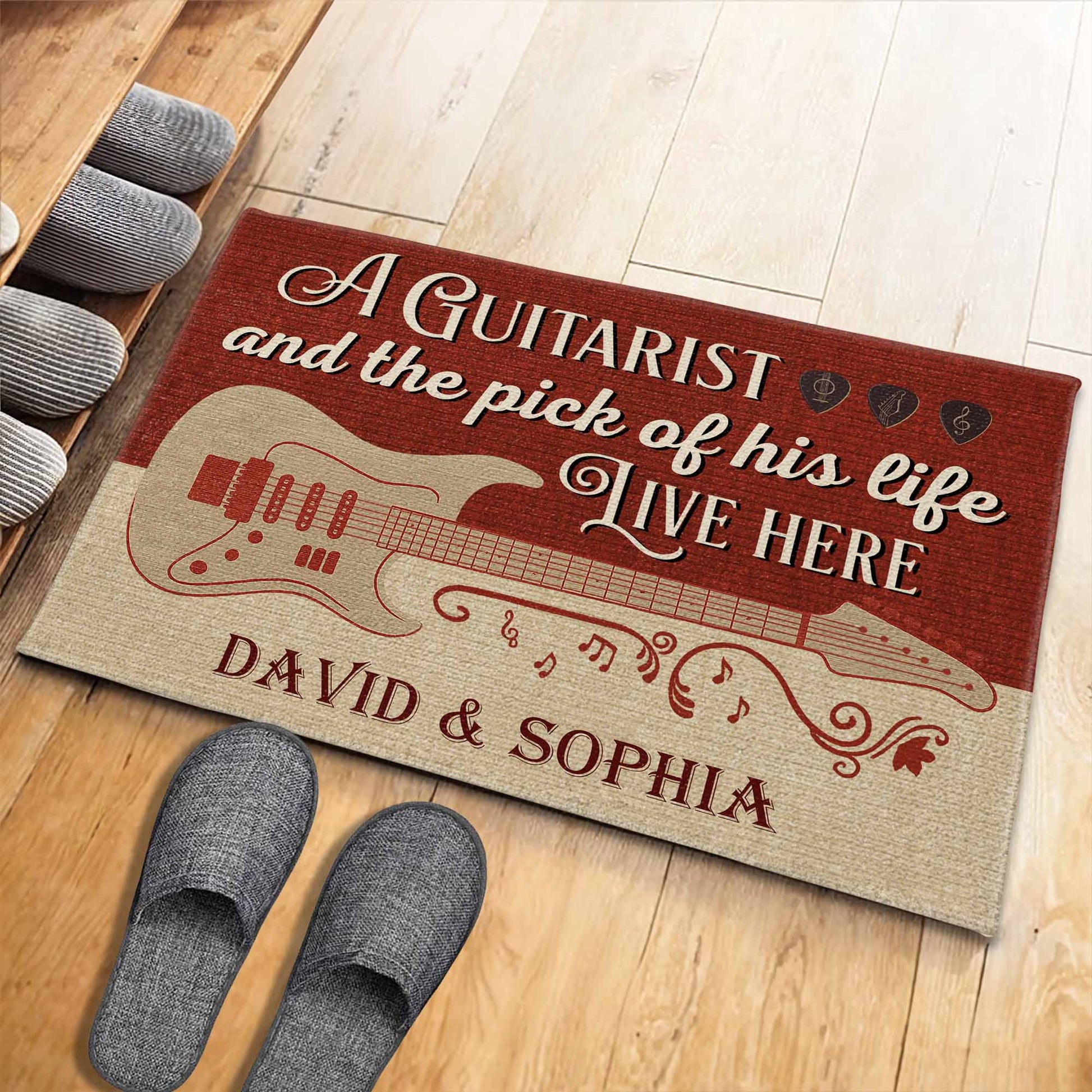 A Guitarist And The Pick Of His Life, Guitar Design