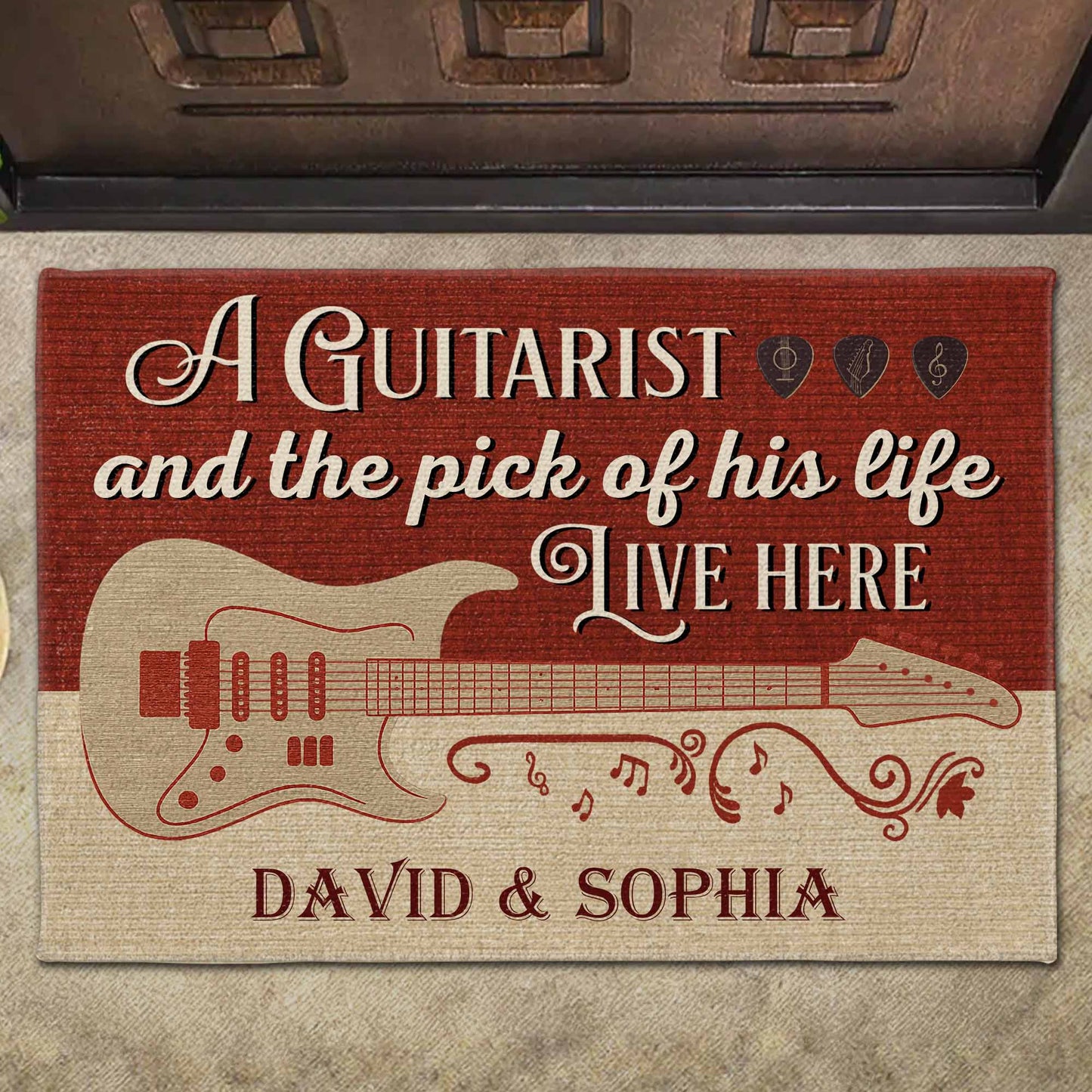 A Guitarist And The Pick Of His Life, Guitar Design