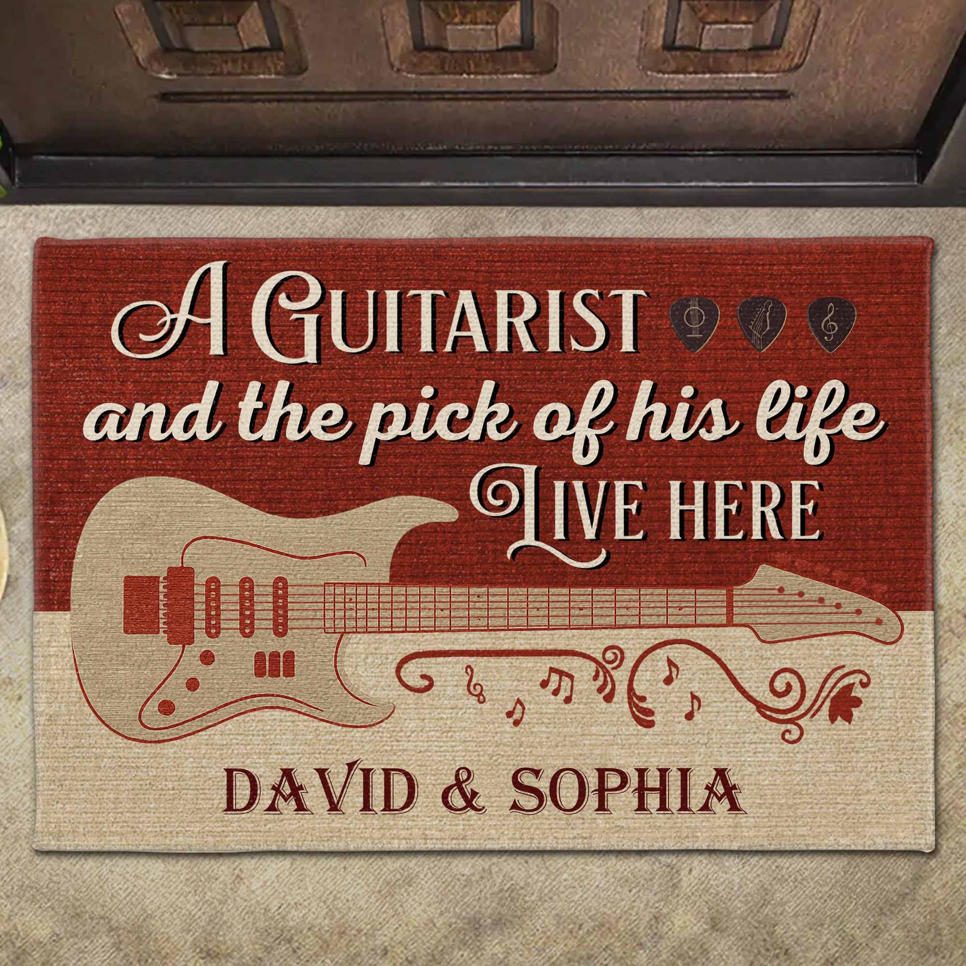 A Guitarist And The Pick Of His Life, Guitar Design