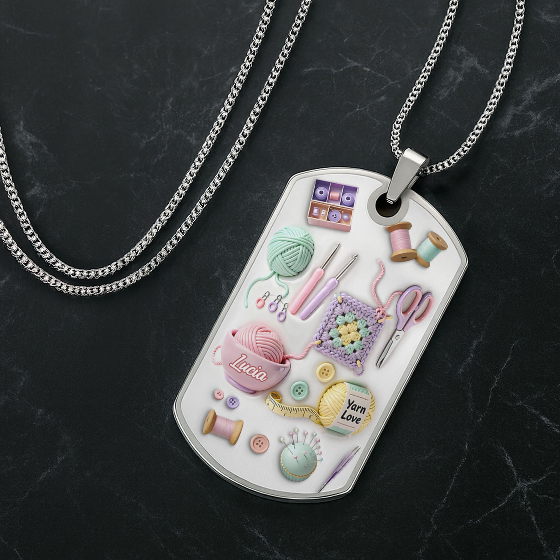 Yarn Love Crochet Hooks And Knitting Supplies Graphic