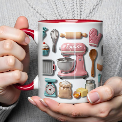 For The Love Of Baking, Mixer And Kitchen Tools Design