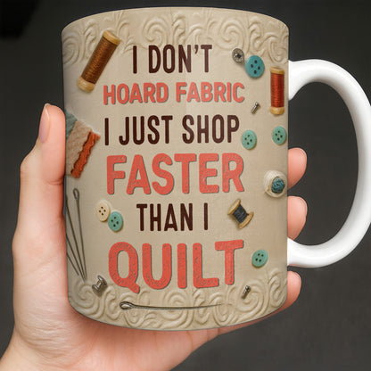 Craft Lover’s Delight Sewing Machine And Tools Mug