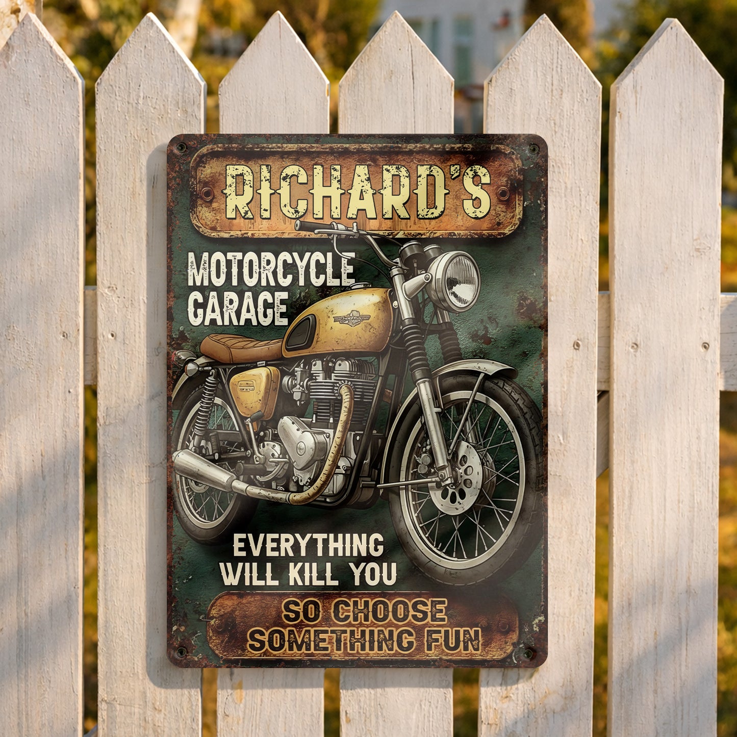 Everything Will Kill You So Choose Something Fun Motorcycle