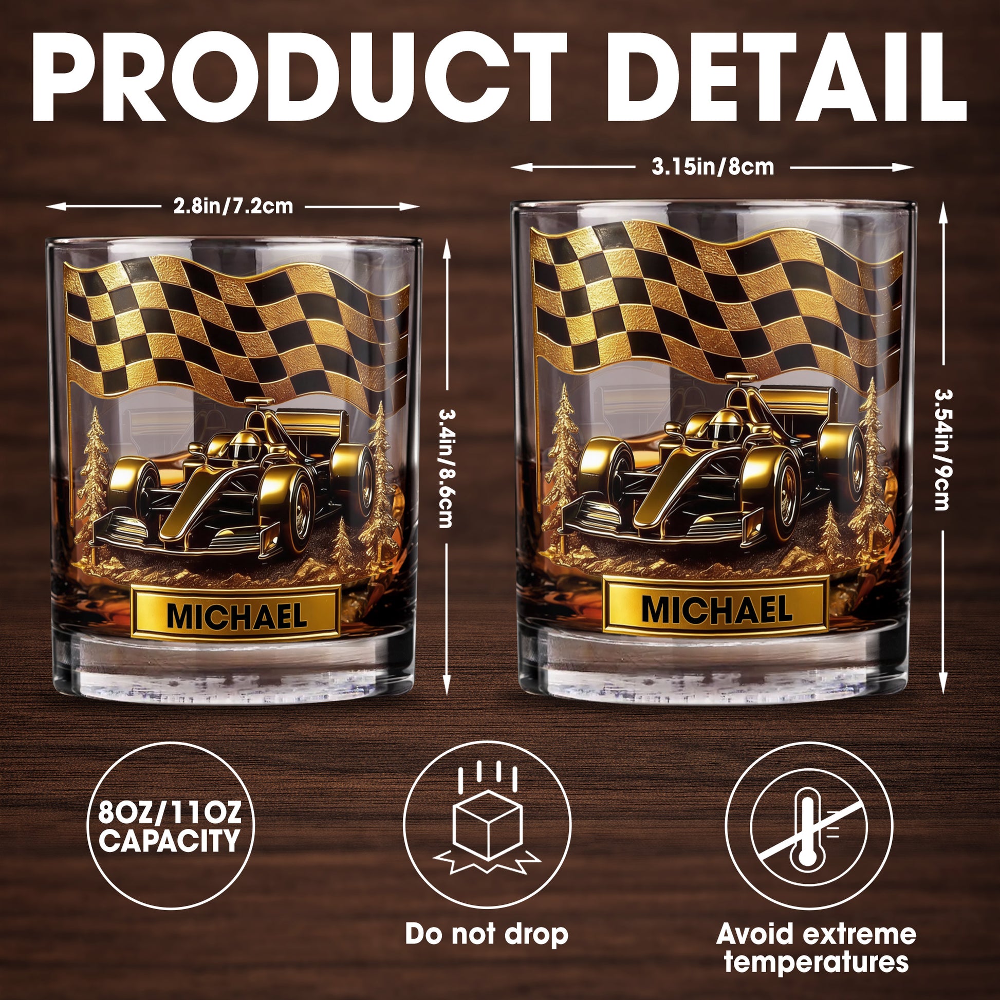 Cherish Your Victories, Celebrate Your Passions, Race Car And Checkered Flag