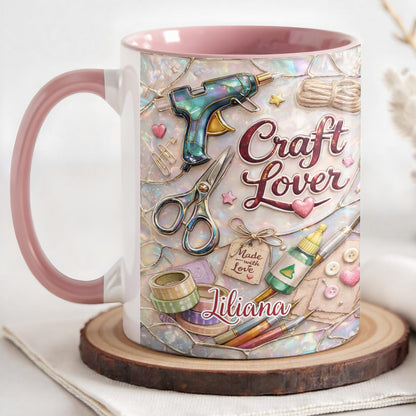 Craft Lover, Made With Love, Hot Glue Gun, Scissors