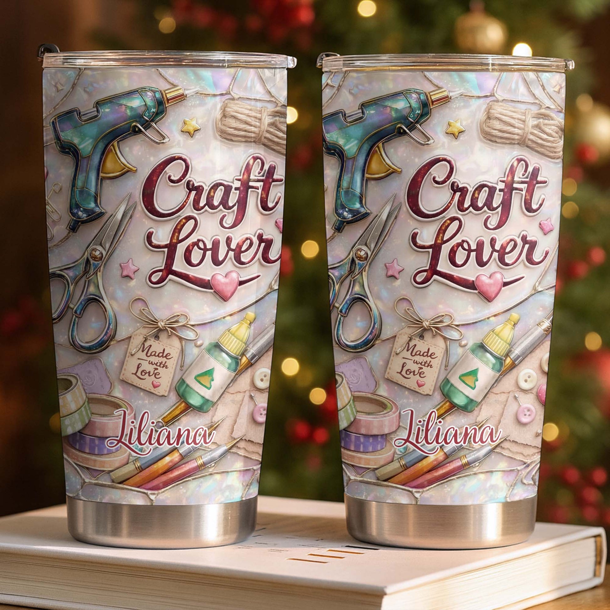 Craft Lover, Made With Love, Scissors, Glue Gun