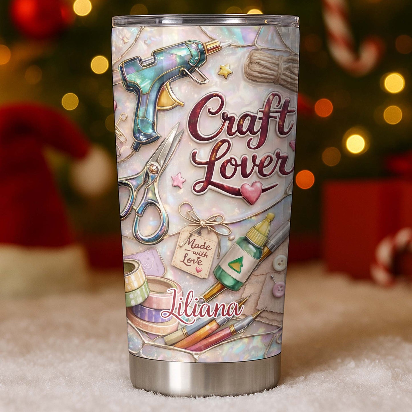 Craft Lover, Made With Love, Scissors, Glue Gun