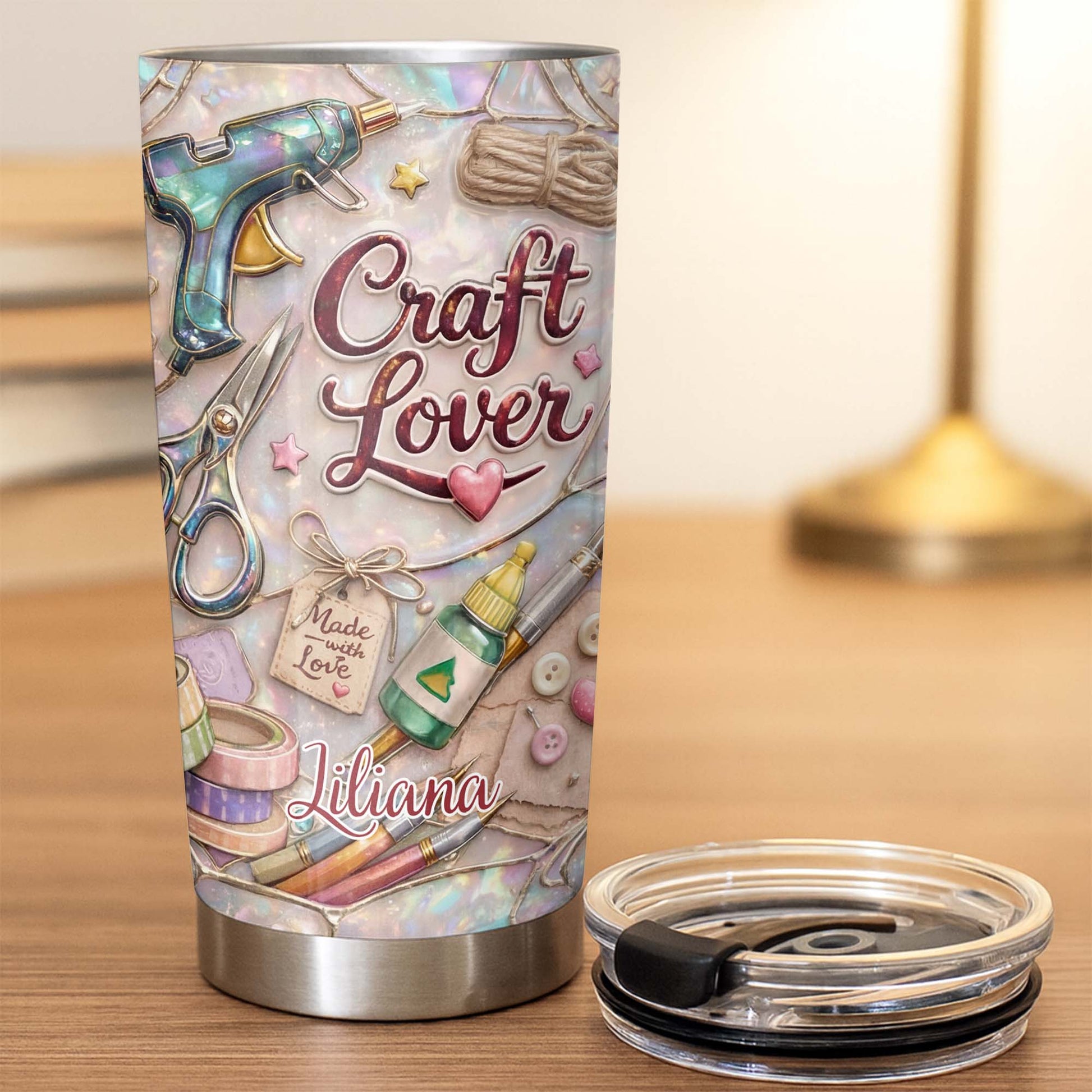 Craft Lover, Made With Love, Scissors, Glue Gun