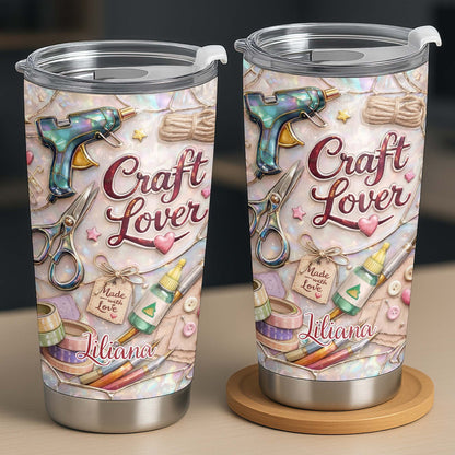 Craft Lover, Made With Love, Scissors, Glue Gun
