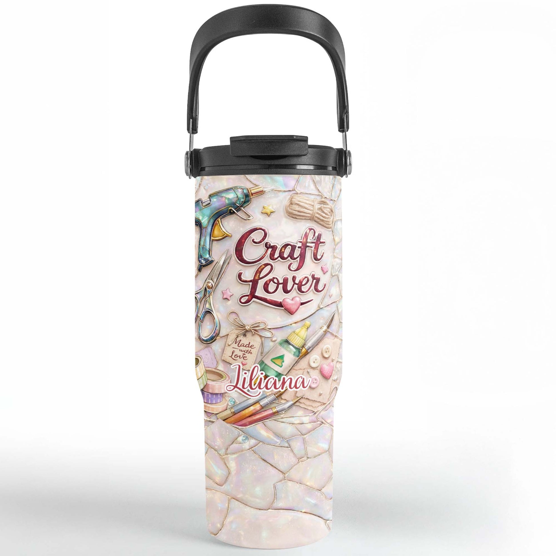 Craft Lover Made With Love, Crafting Essentials Design