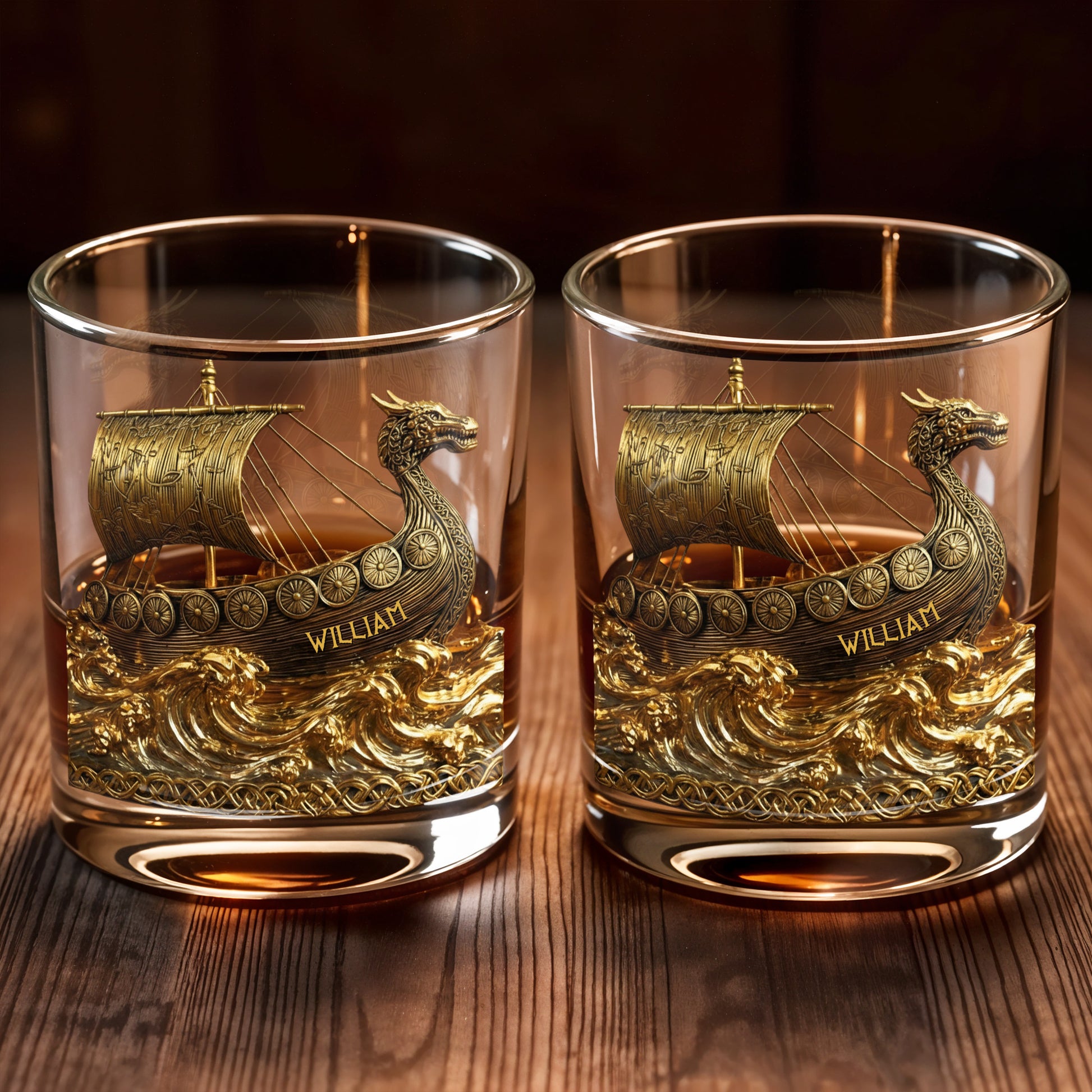 Navigate Through Life With Strength, Ship and Waves Design