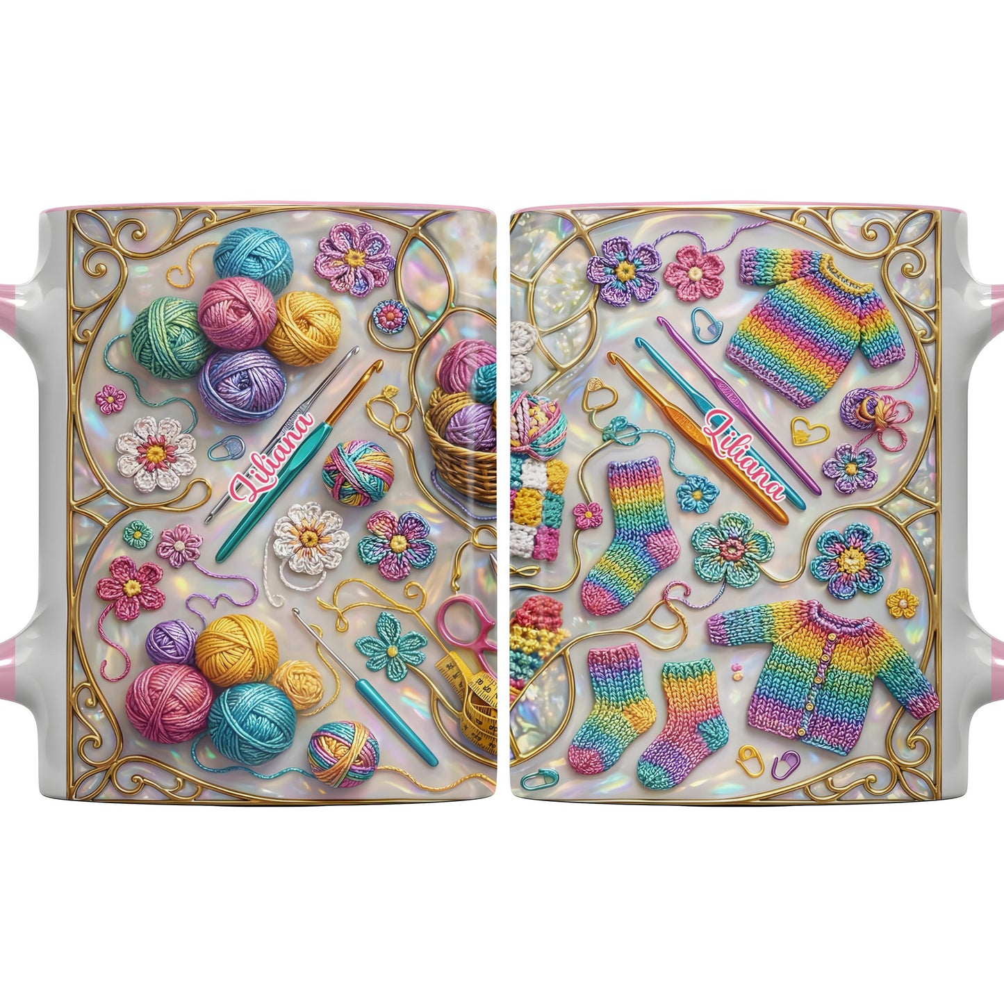 To [Recipient], Craft Your Own World With Yarn And Needles