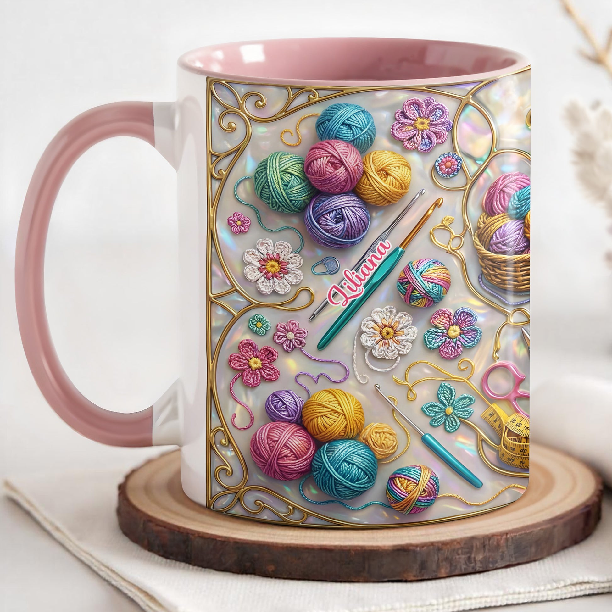 To [Recipient], Craft Your Own World With Yarn And Needles