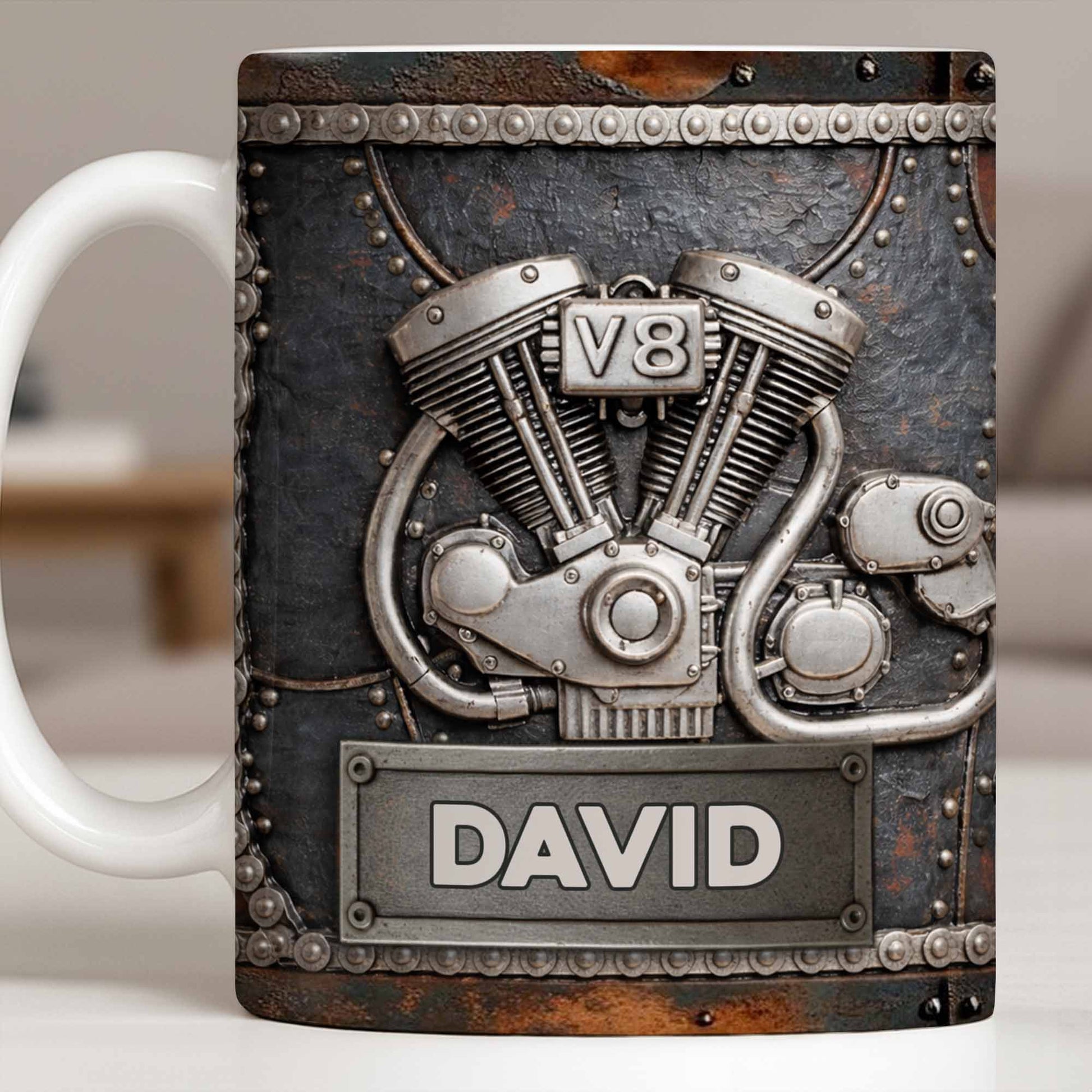 Customize Your Name, V8 Engine Design