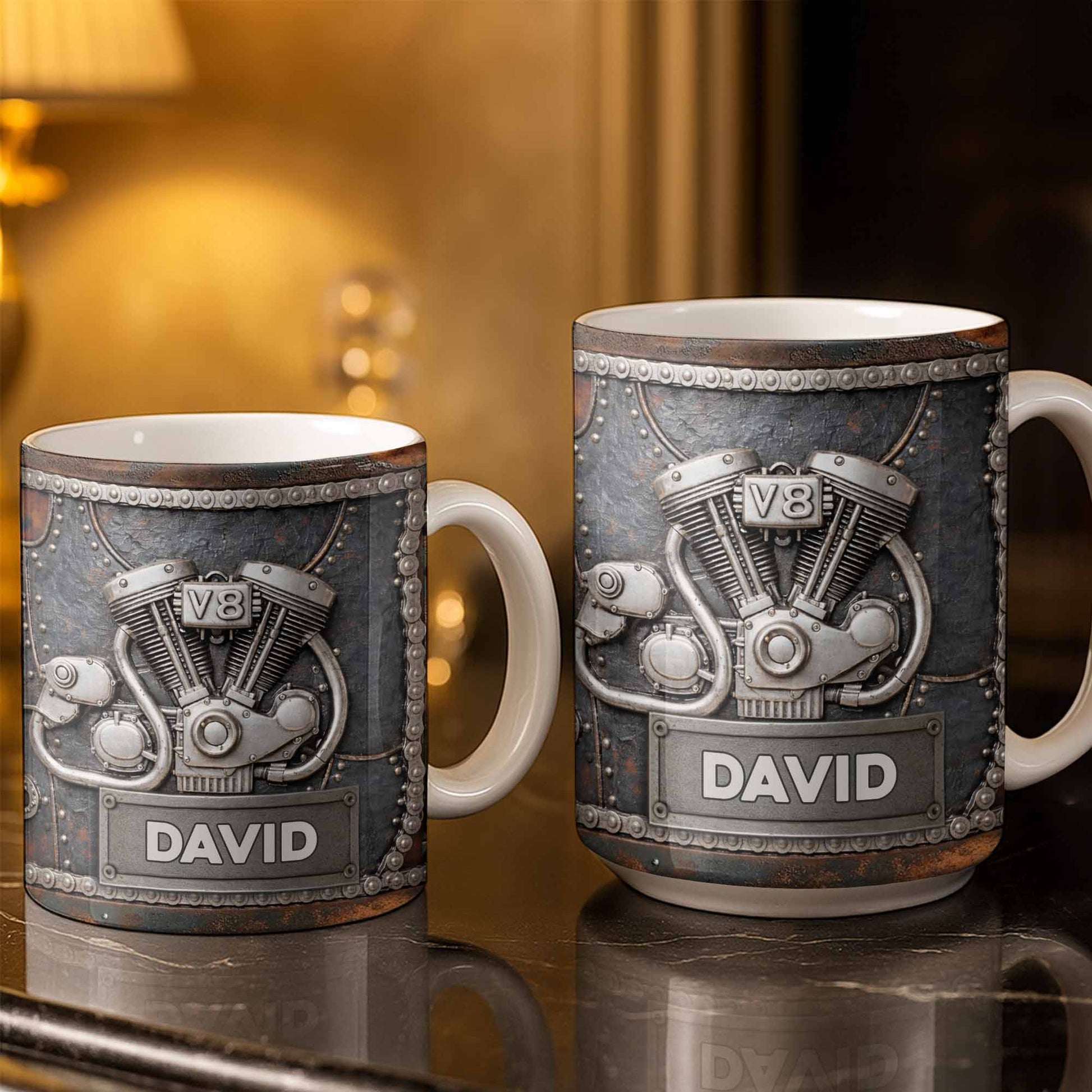 Customize Your Name, V8 Engine Design