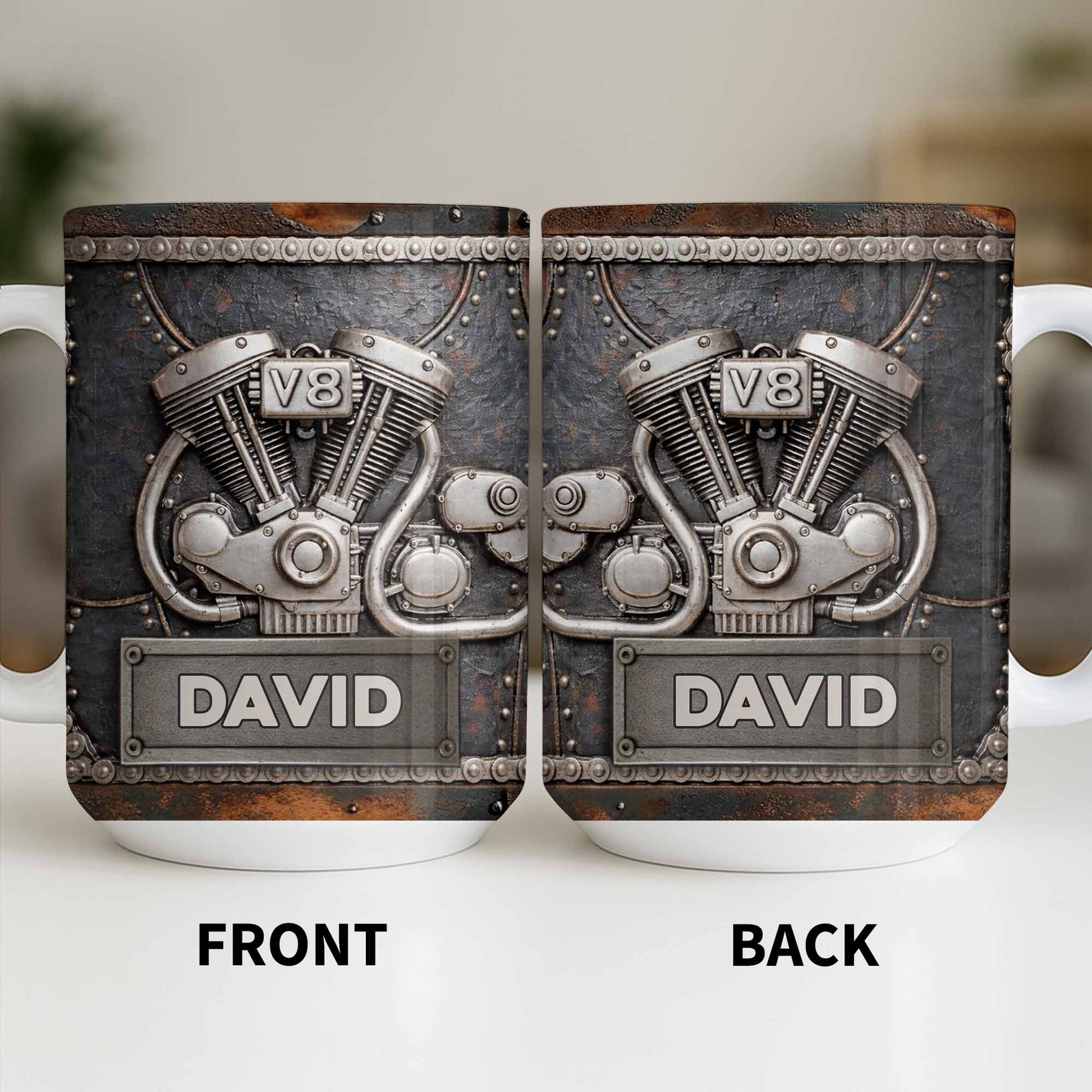 Customize Your Name, V8 Engine Design