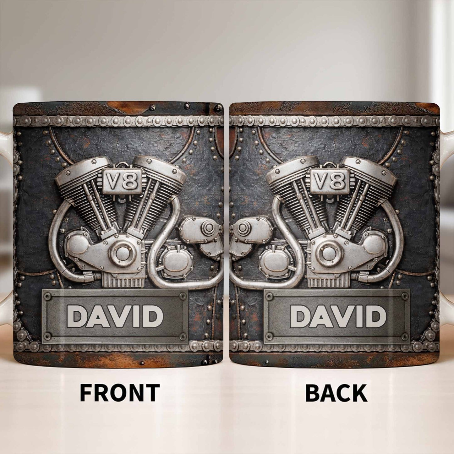 Customize Your Name, V8 Engine Design