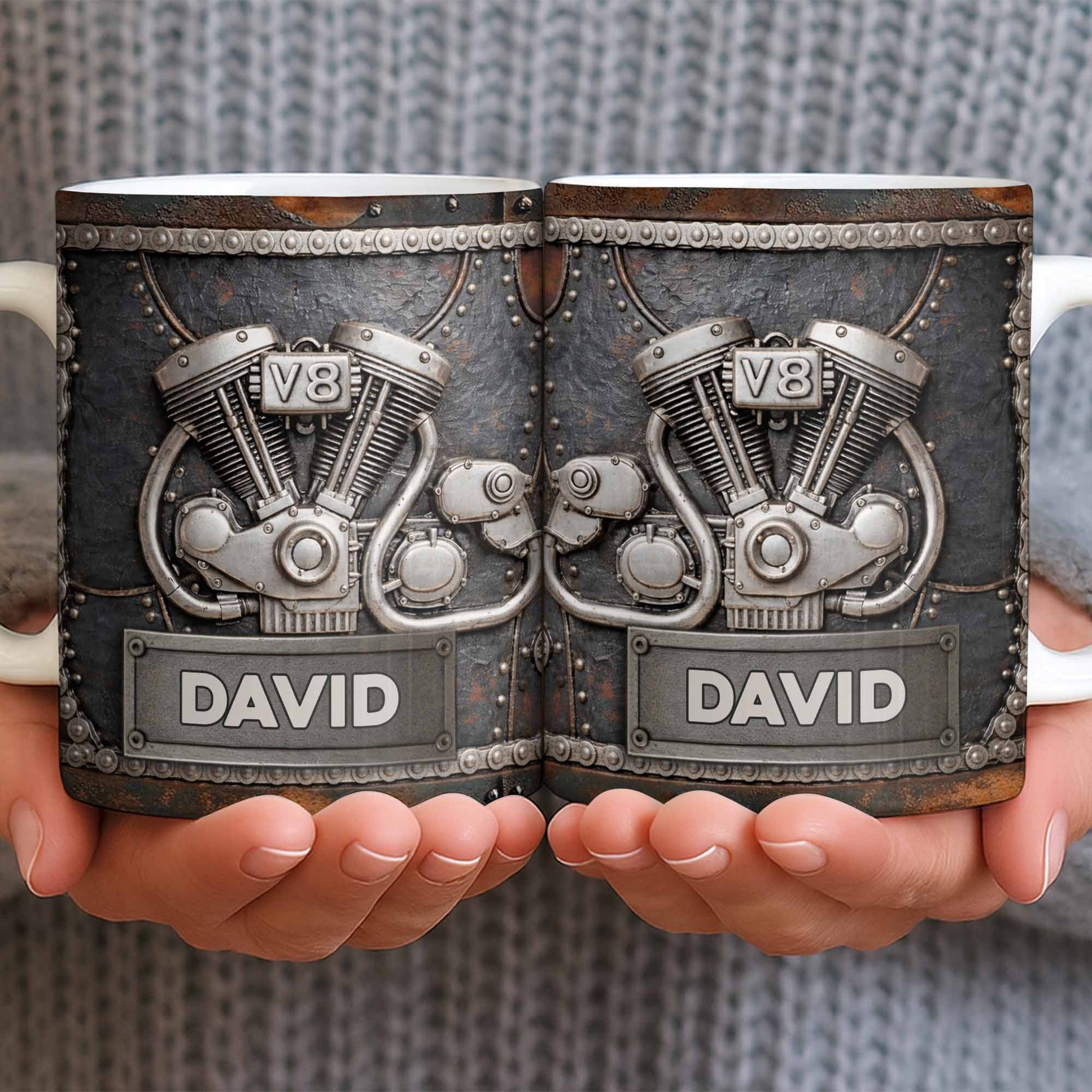 Customize Your Name, V8 Engine Design