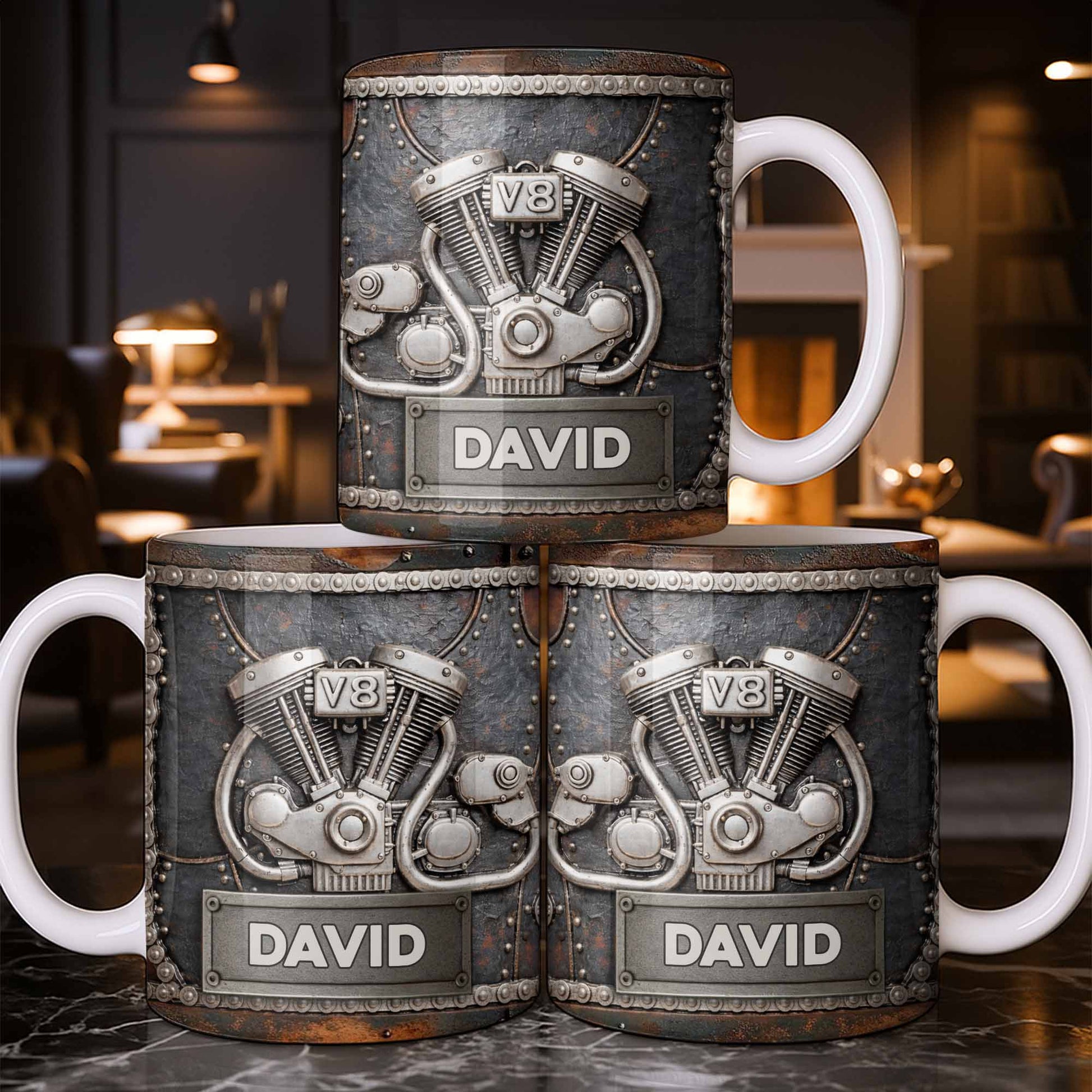 Customize Your Name, V8 Engine Design