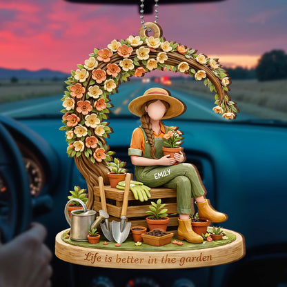 Life Is Better In The Garden, Flowers And Plants