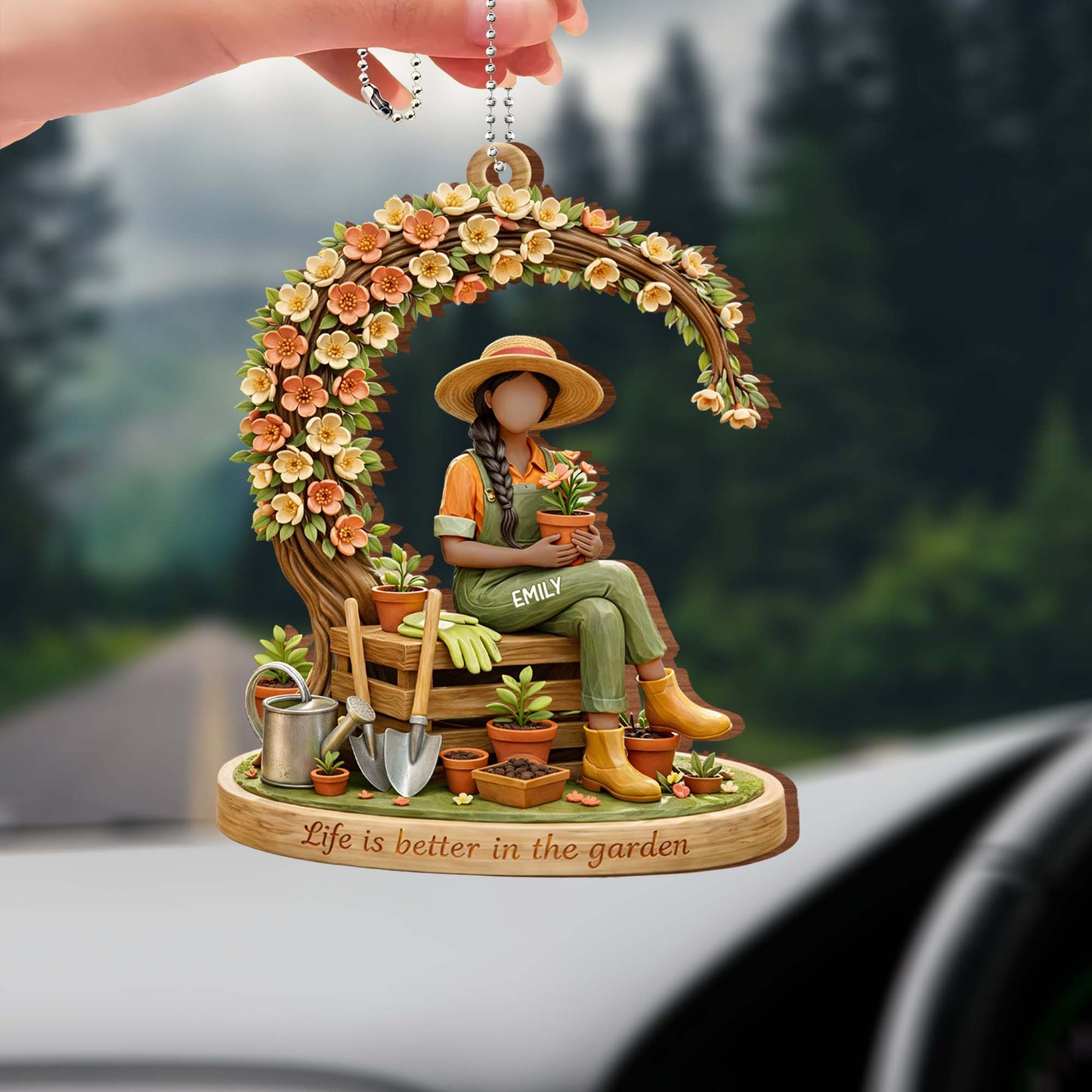 Life Is Better In The Garden, Flowers And Plants