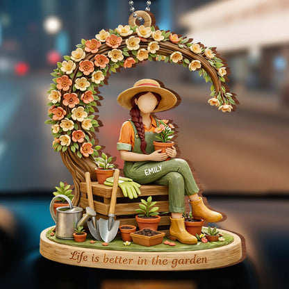 Life Is Better In The Garden, Flowers And Plants