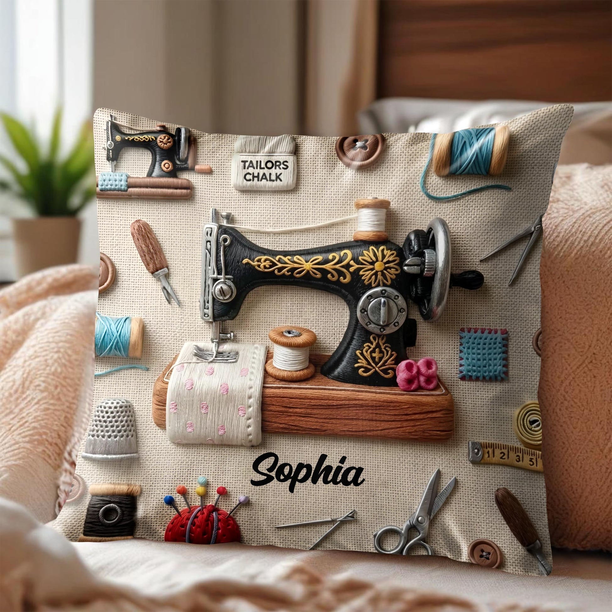 Perfect Gift For The Crafty Soul, Classic Sewing Machine Design