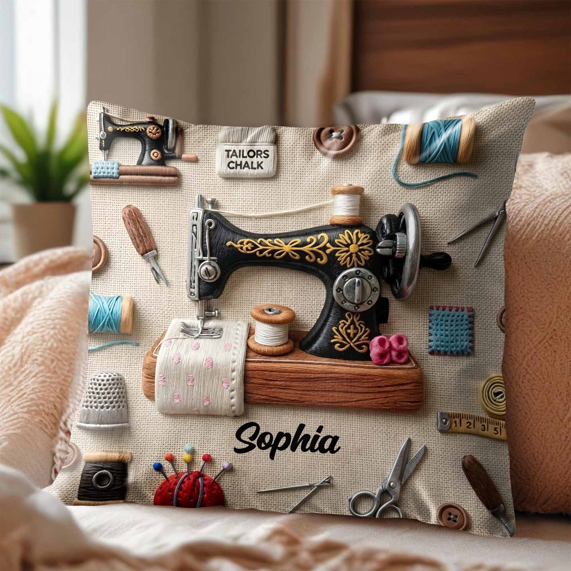 Perfect Gift For The Crafty Soul, Classic Sewing Machine Design