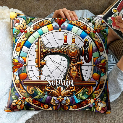 Celebrate Your Creativity With Vibrant Sewing Machine Design