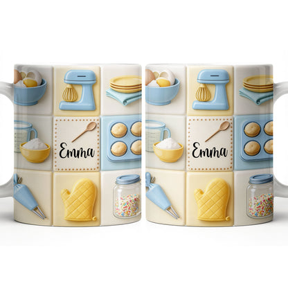 Customizable Kitchen-Themed Mug