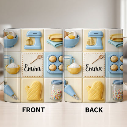 Customizable Kitchen-Themed Mug