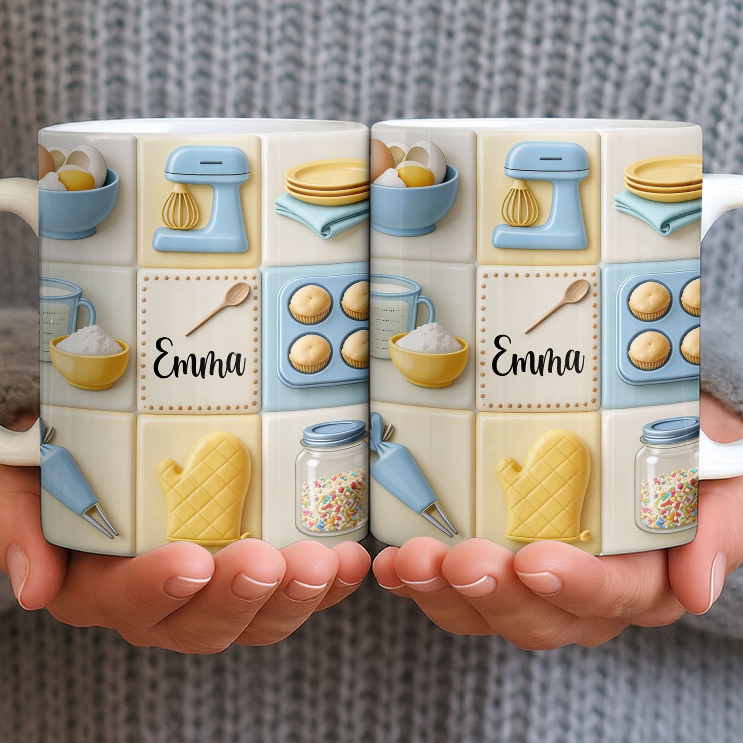 Customizable Kitchen-Themed Mug