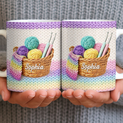 Celebrate Creativity with Vibrant Yarn Balls and Knitting Needles