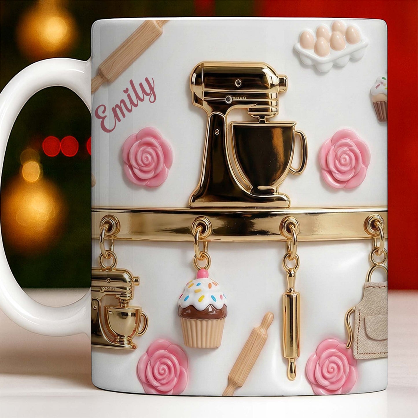 Personalize With Favorite Kitchen Gadgets And Flowers