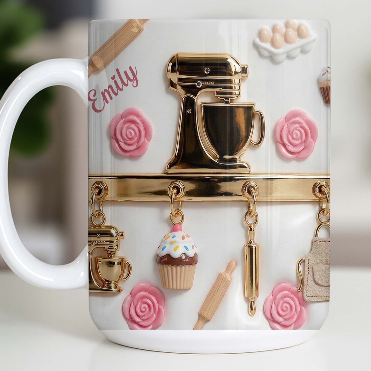 Personalize With Favorite Kitchen Gadgets And Flowers