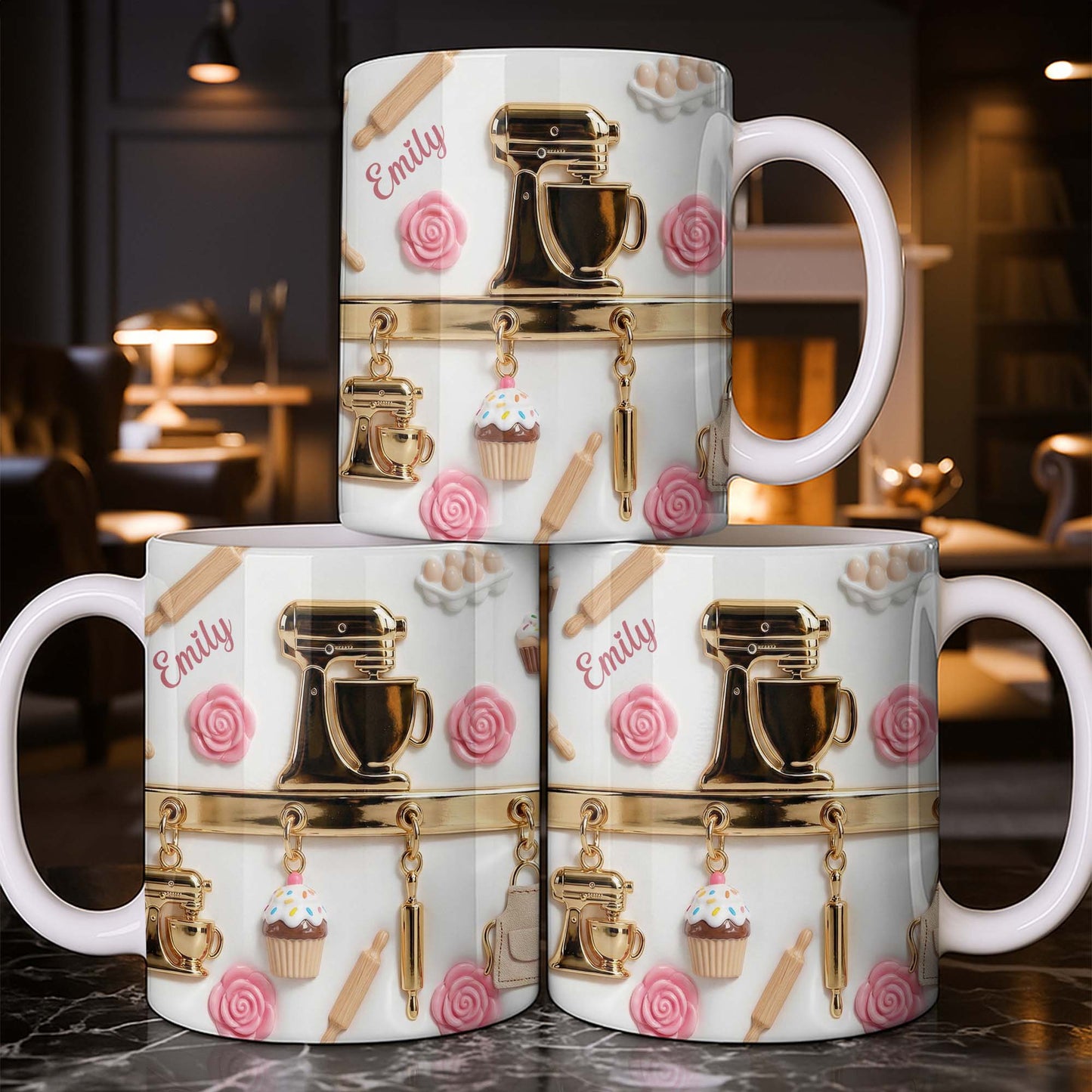 Personalize With Favorite Kitchen Gadgets And Flowers