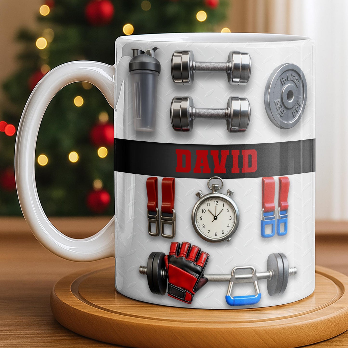 Customize With Your Special Name And Fitness Gear