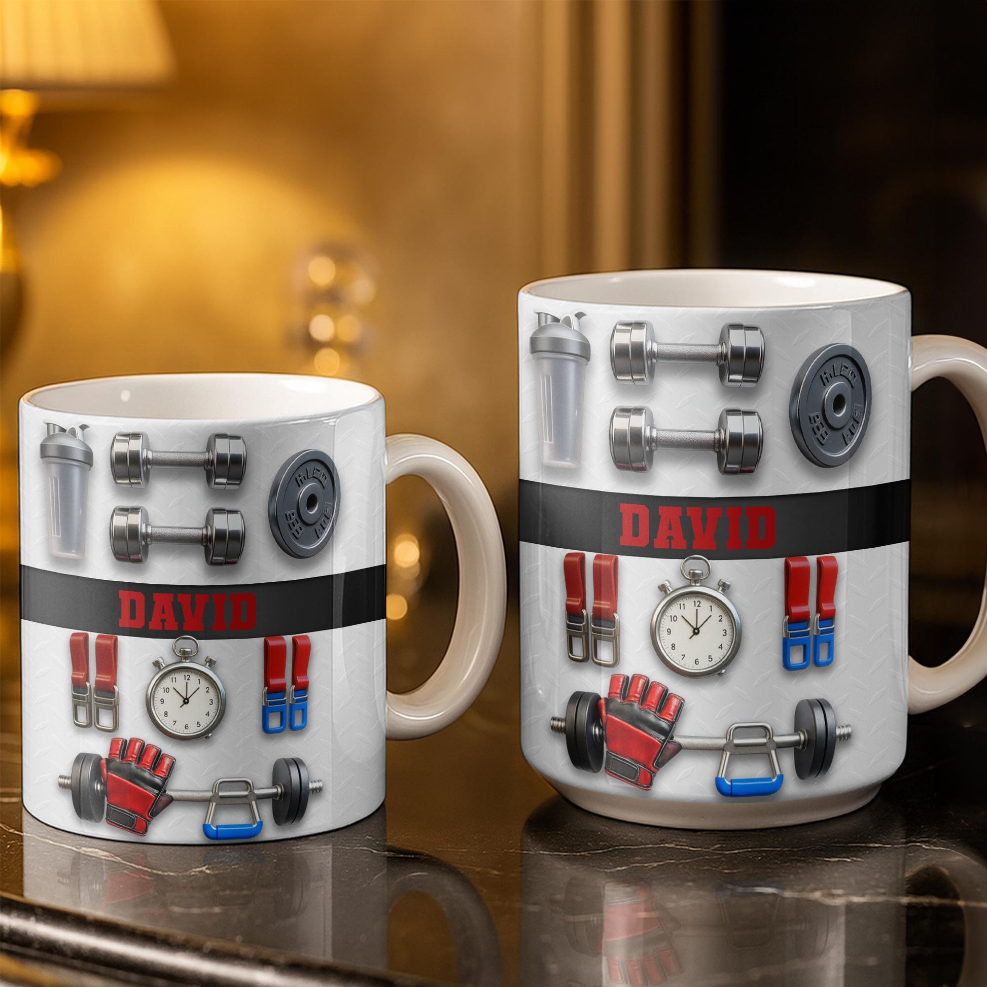 Customize With Your Special Name And Fitness Gear