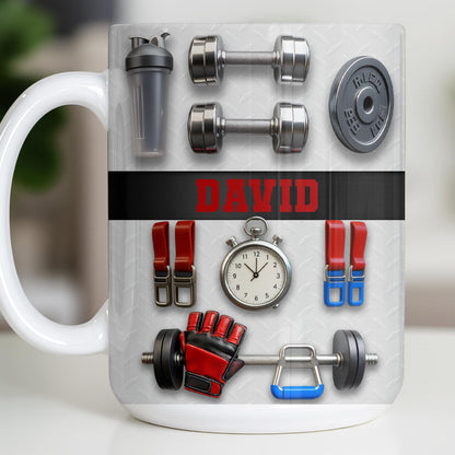 Customize With Your Special Name And Fitness Gear