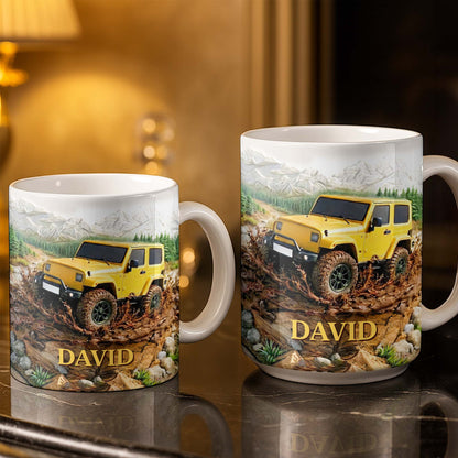 Rugged Off-Road Adventure Custom Mug - Personalized Custom Coffee Mug - HOB038_MG